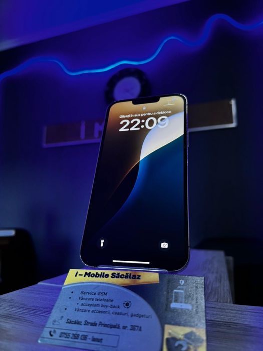 I-Mobile GSM Sacalaz oferă spre vânzare Iphone 13 Pro Max
-Memorie 1