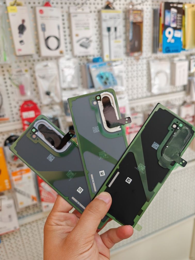 Оригинал нов заден капак Samsung Galaxy Z Fold 5 5G Black Cream Blue