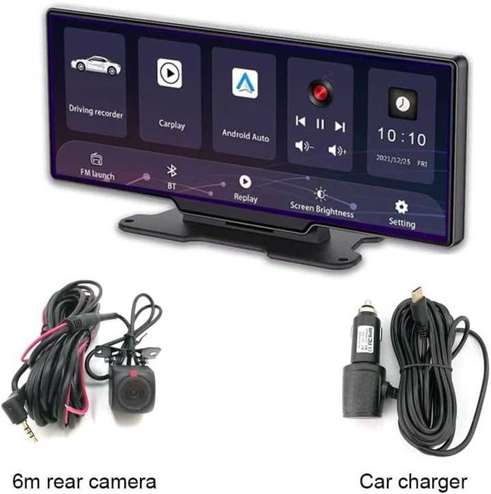 Мултимедия с Carplay, Android Auto от Westods  9.3" две камери, карта