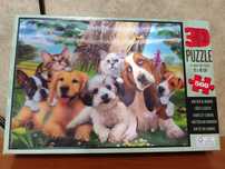 Продам 3d пазлы новые и игрушки б/у в хорошем состоянии. В карусели.