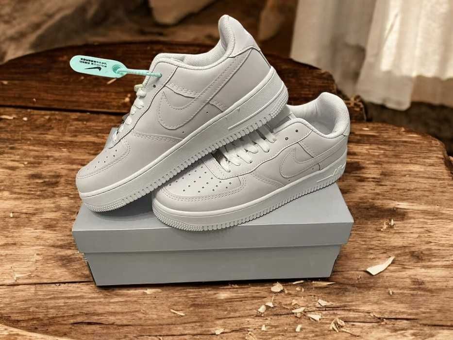 Adidasi Nike AIR Force 1 Alb - Adidasi Baieti Fete