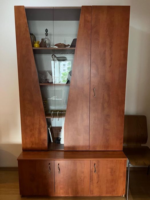 Biblioteca pentru hol sau living 2 corpuri