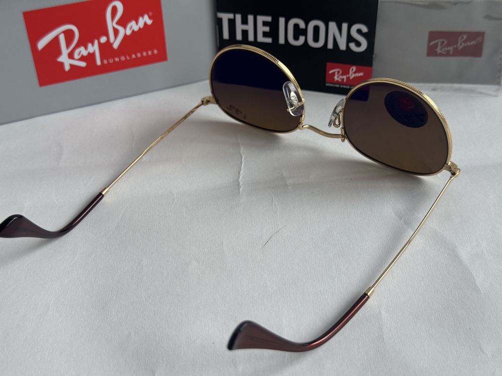 Ochelari de soare RAY BAN 3447 Round Metal Polarizati Noi