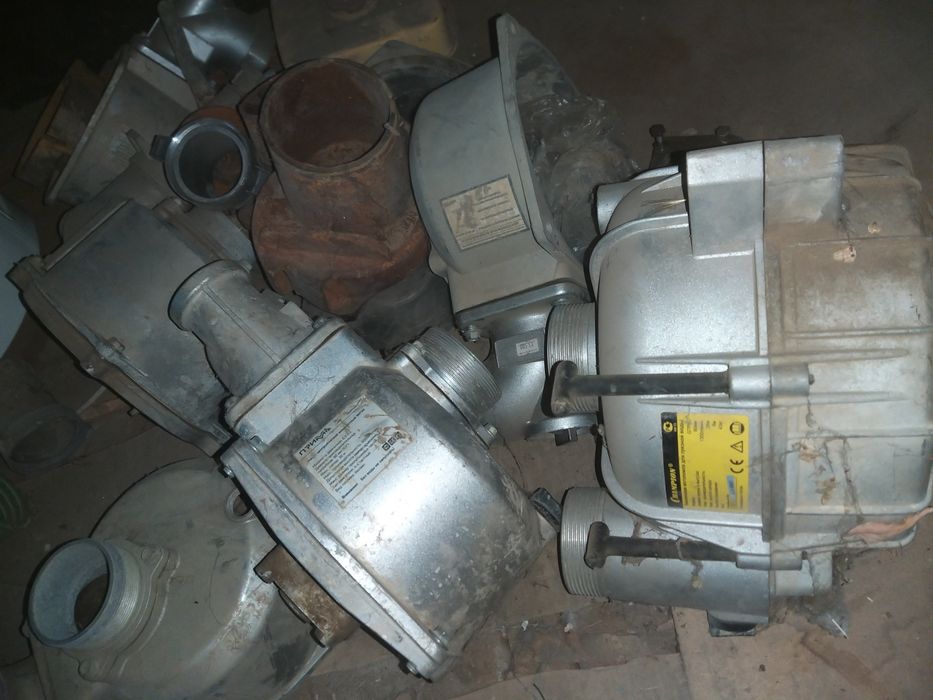 Запчасти от бензиновых мотопом б/у.