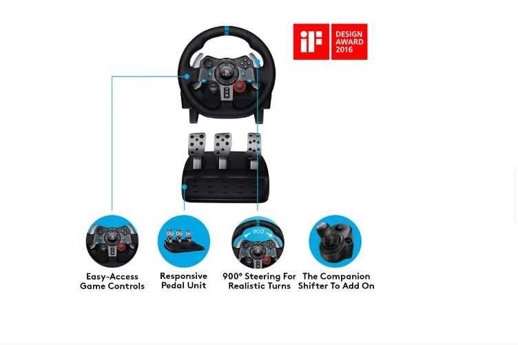 Волан Logitech Driving Force G29 ***ЧИСТО НОВ***