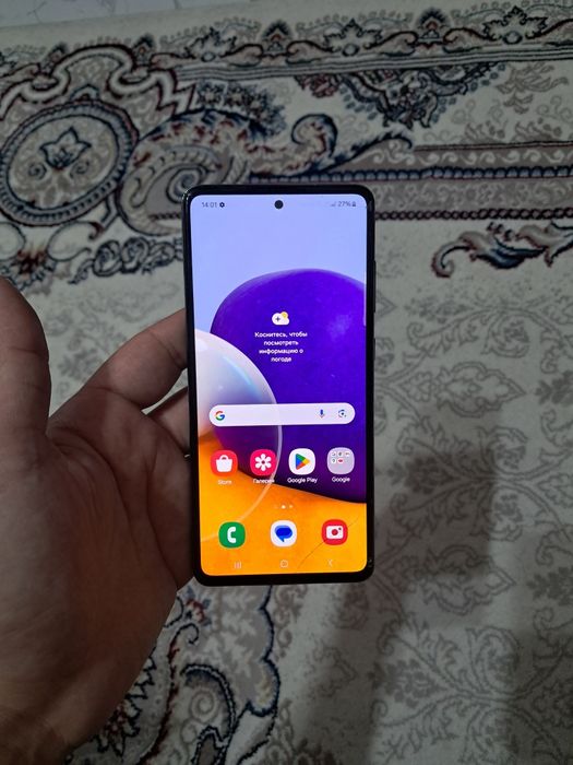 Samsung Galaxy A72 8+8/128GB Black Igravoy Original Holati Yaxshi Zor