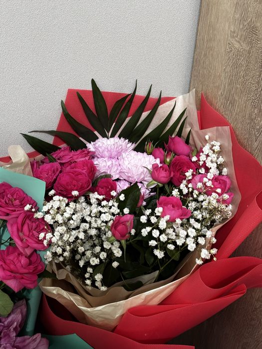 Разные букеты цветов 6-10 тыс