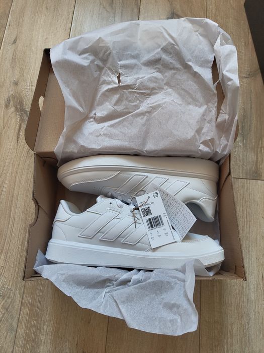 NOI Adidași pantofi sport sneakers bărbați adidas albi courtblock 42