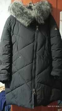 Пуховик зима 10.000тн,шапка мутон женская,размер регулируется 2000 тн.