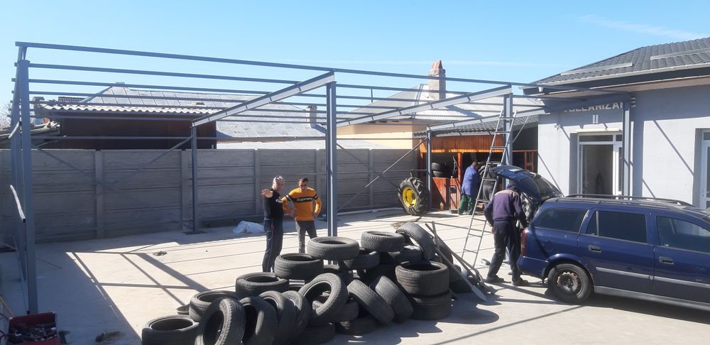 Vand structuri metalice tip hala 9*20