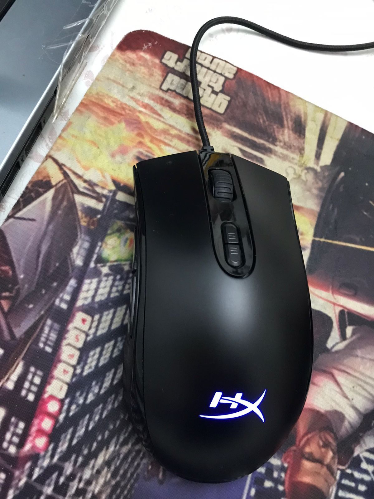 игровая мышь hyperx pulsefire core rgb