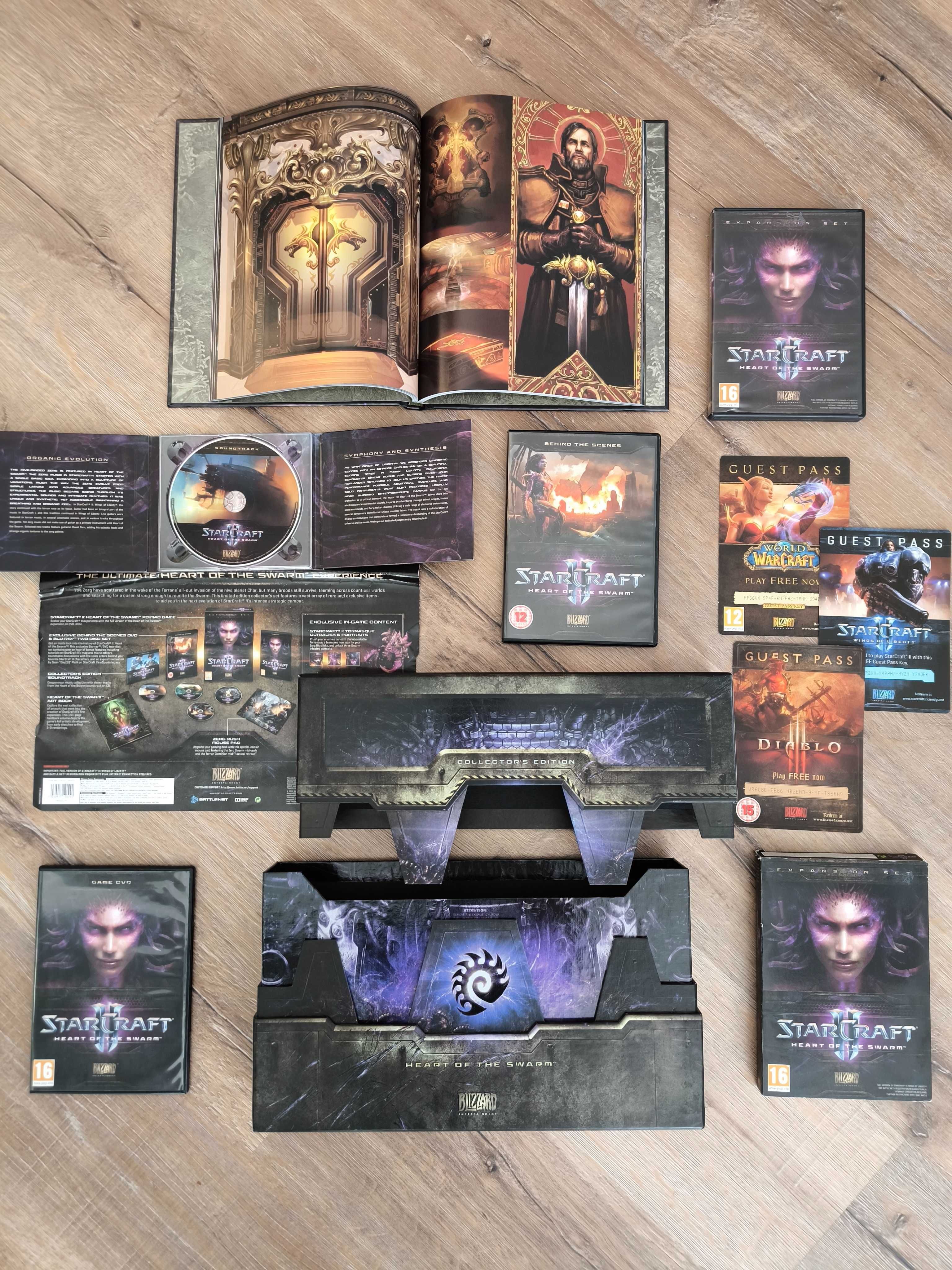 Starcraft 2 Heart Of the Swarm Collector's Edition Blizzard игра за PC