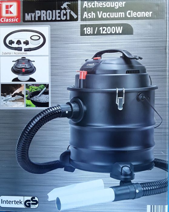 Aspirator pentru cenușă 1200 W / 18 l - NOU - 190 Lei