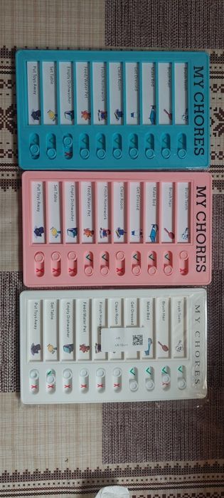 Daily task planning board (tablă cu sarcini zilnice pt copii)