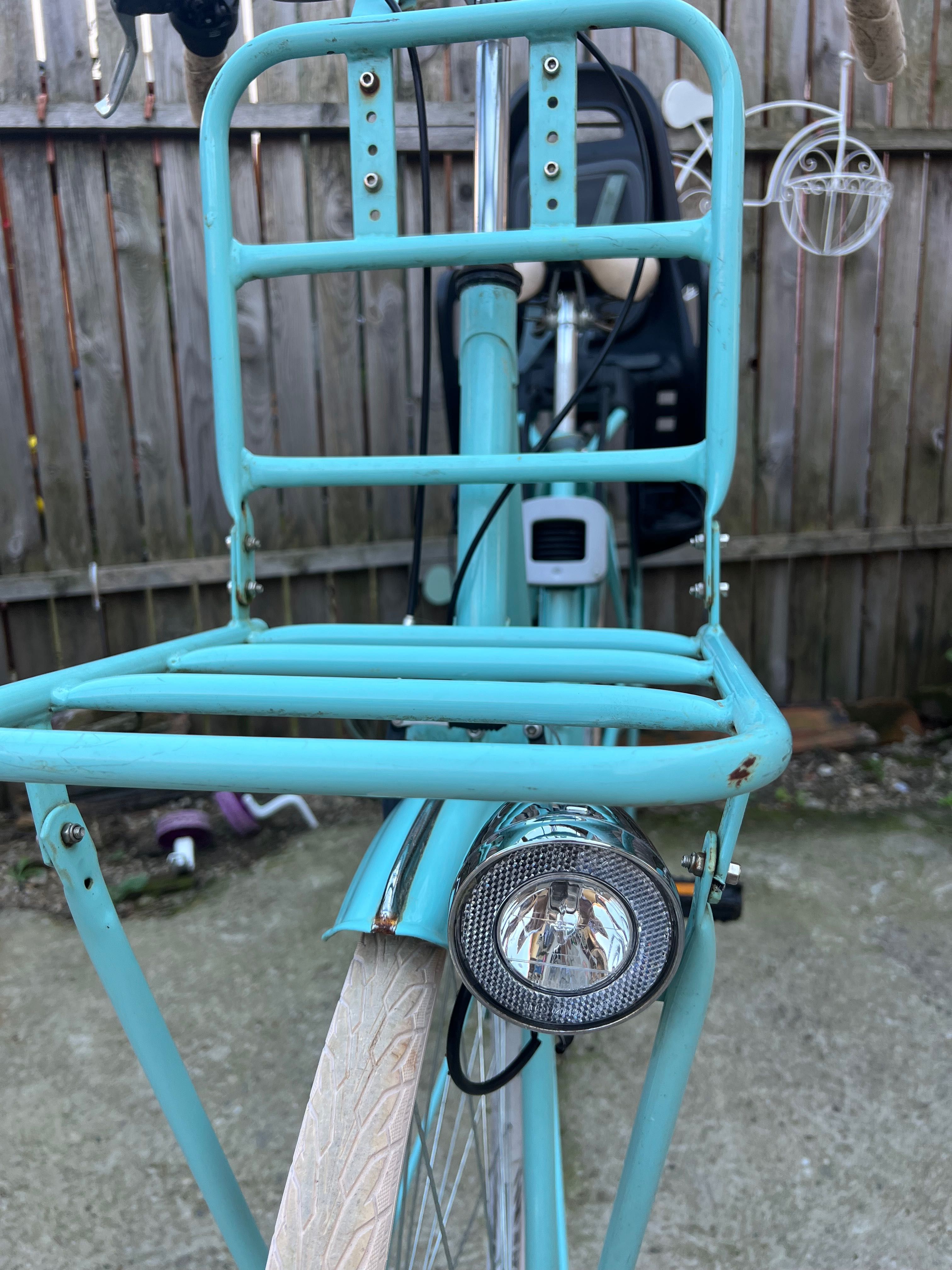 Bicicleta Tussaud cu scaun pentru copii