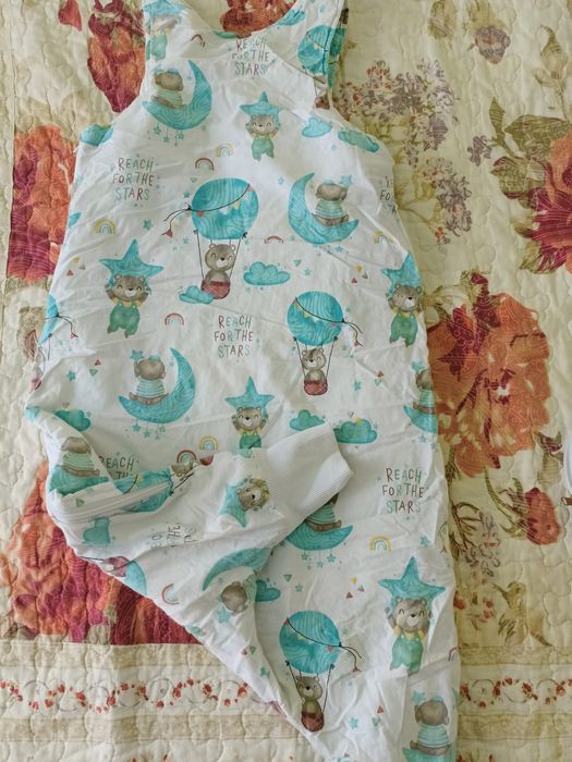 Детски спално чувалче/ чувалче с крачета 90 см,