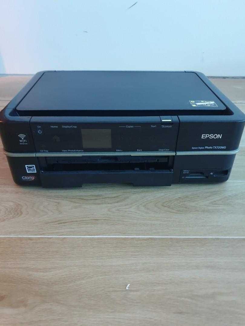 Принтер МФУ 3в1  Epson tx720wd