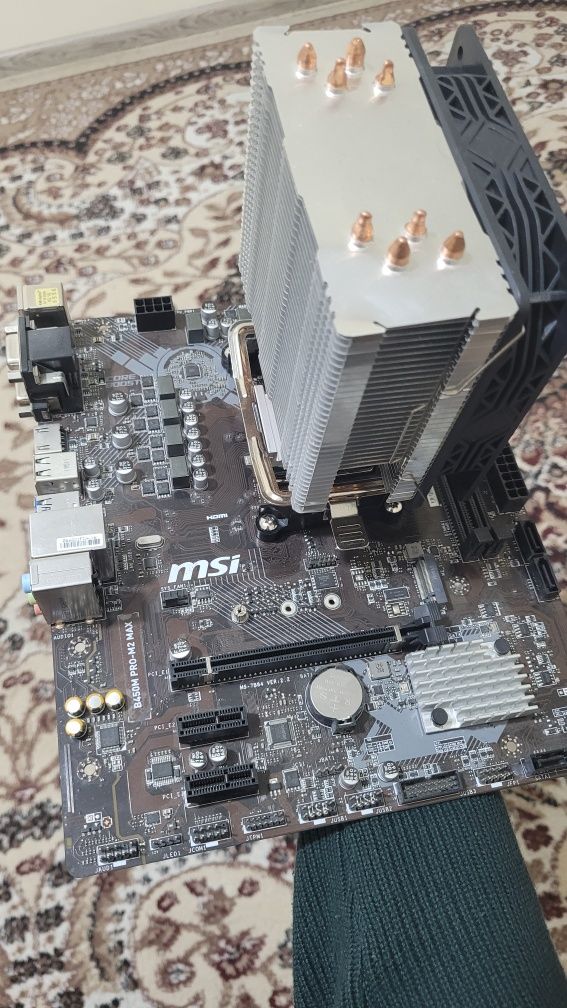 Комплект Ryzen 5 2600 и MSI B450