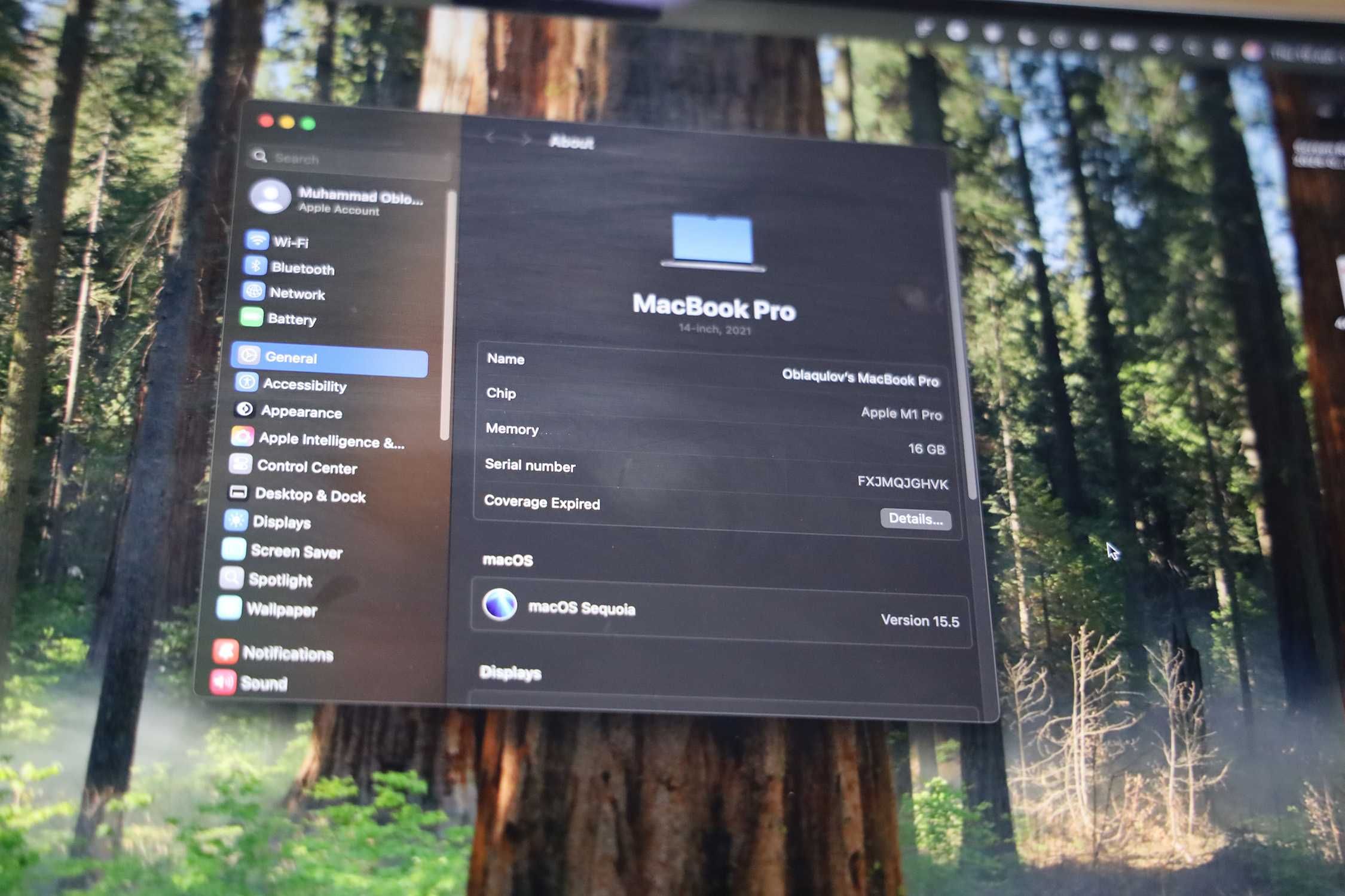 Apple MacBook Pro M1 Pro 14 inch