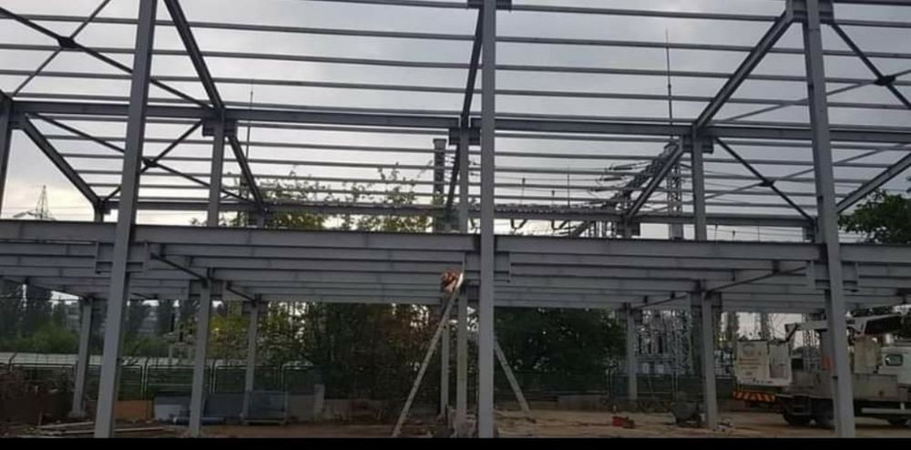 Confecționez hale structuri metalice din profile iPE HEA INP sau țeava