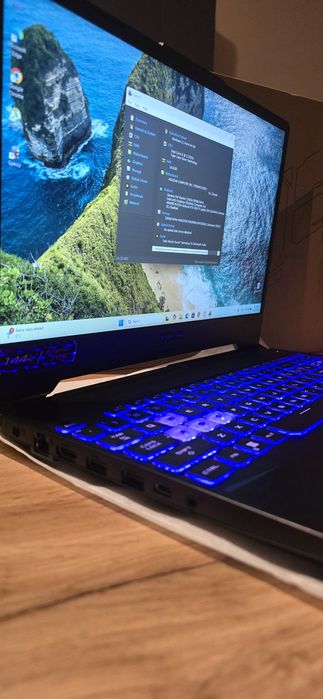 Геймърски Лаптоп ASUS TUF F15 FX506HE; I5 11400, RTX3050TI; 256 SSD;