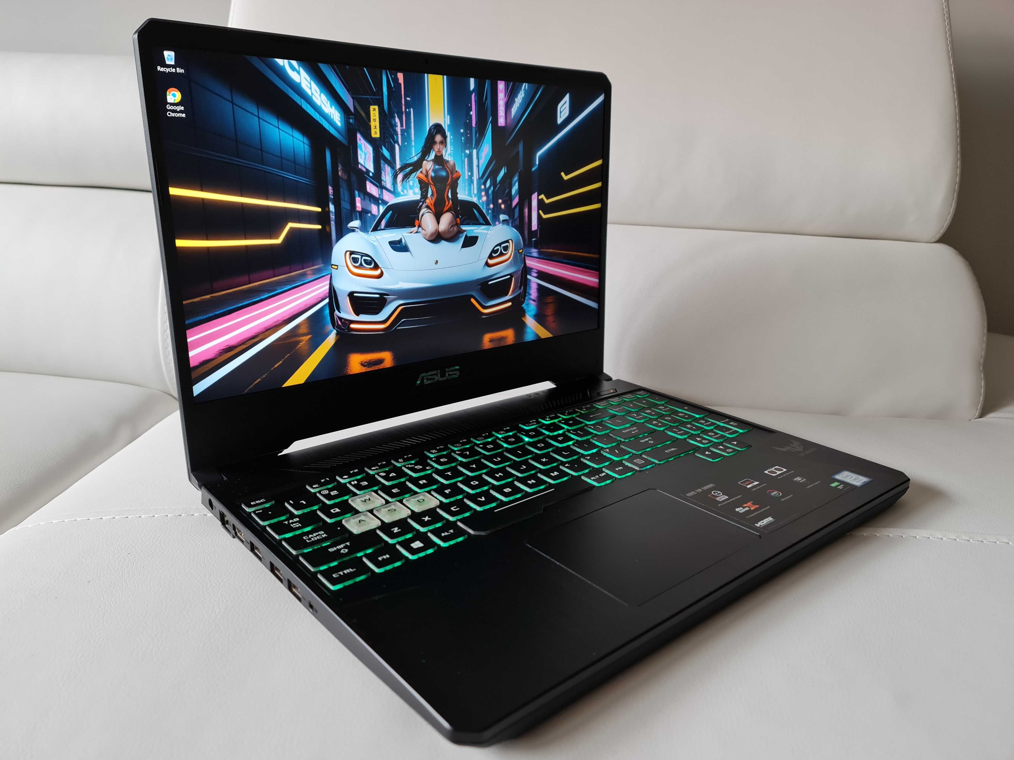 Laptop gaming Asus TUF nou, intel core i7-9750H, ram 16 gb , video GTX