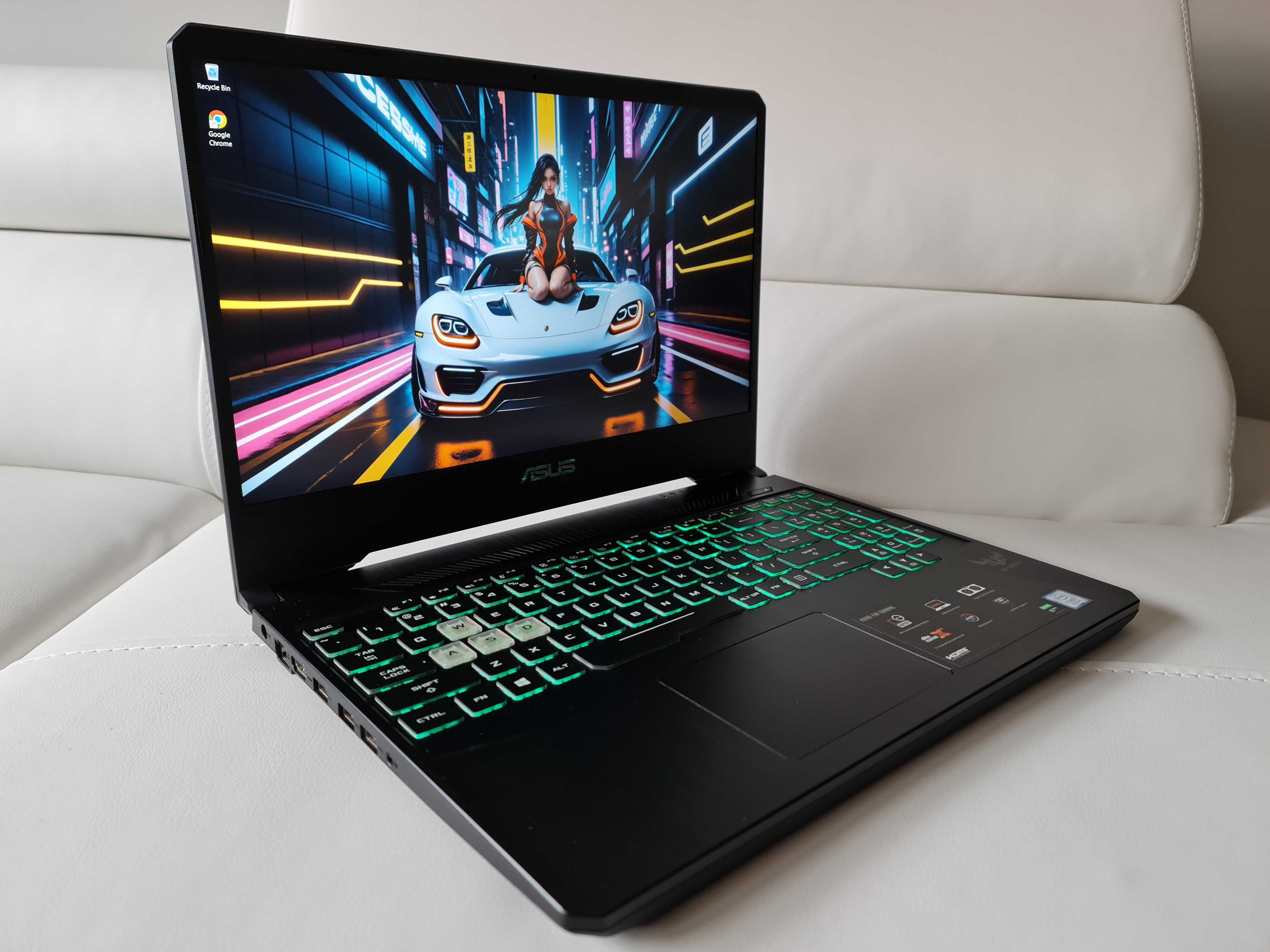 Laptop gaming Asus TUF nou, AMD ryzen 7, ram 32 gb , video RTX 2060