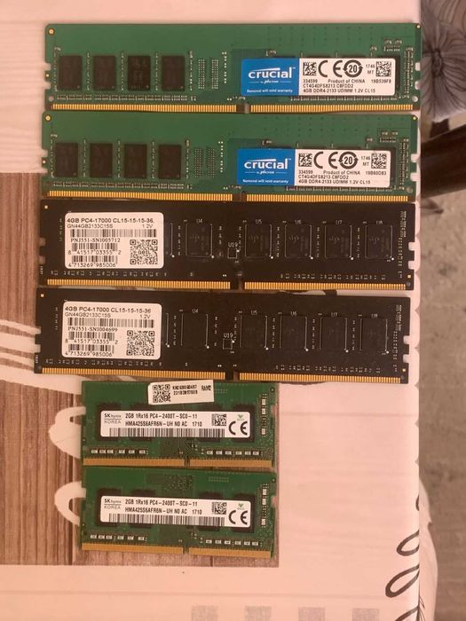 ОЗУ (RAM) DDR-4 для ПК и ноутбука