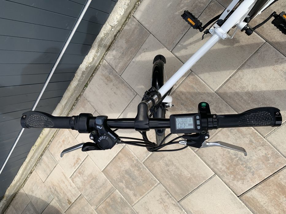 Bicicleta electrica sau asistata Nakto. Ca noua