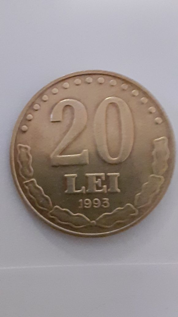 Moneda de 20 lei din 1993, 94, 95