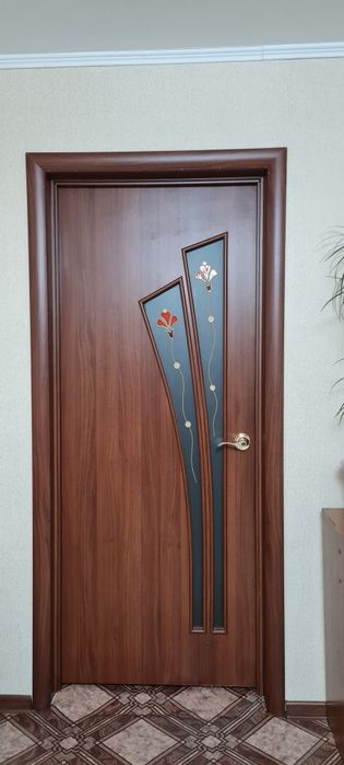 Продам двери двухстворчатую и одинарную.