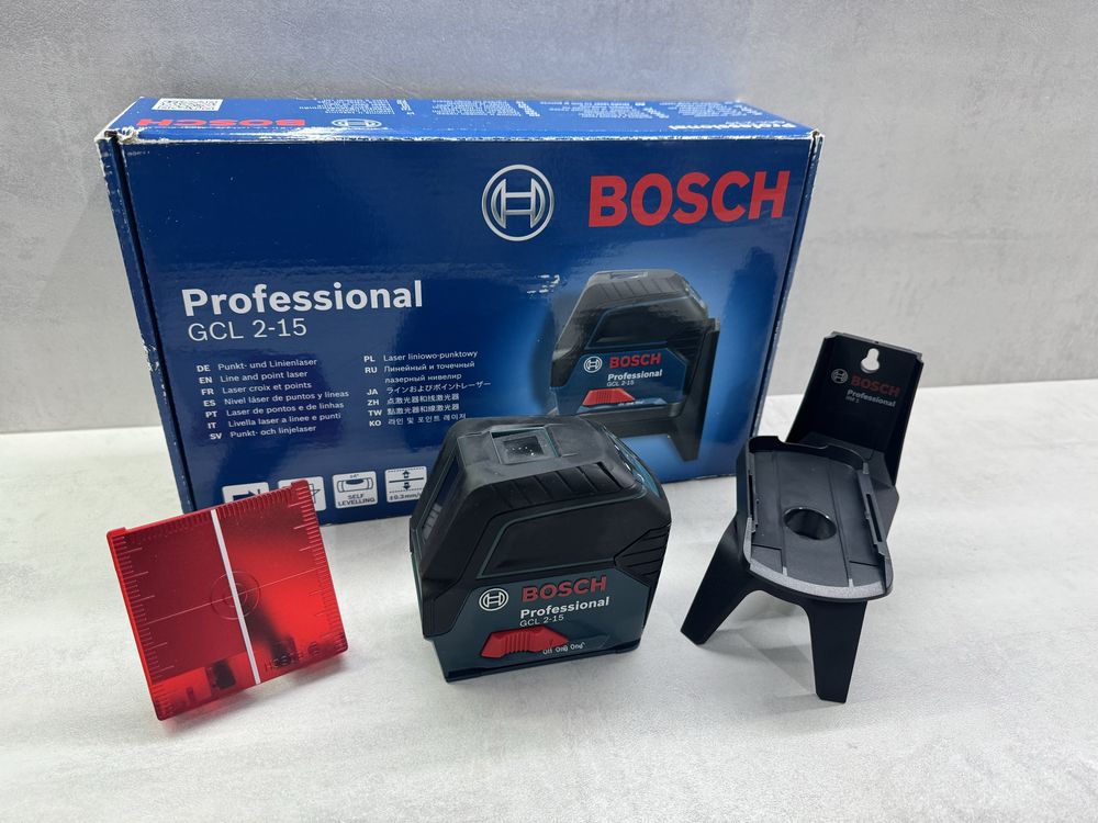 Линеен лазерен нивелир Bosch GCL 2-15