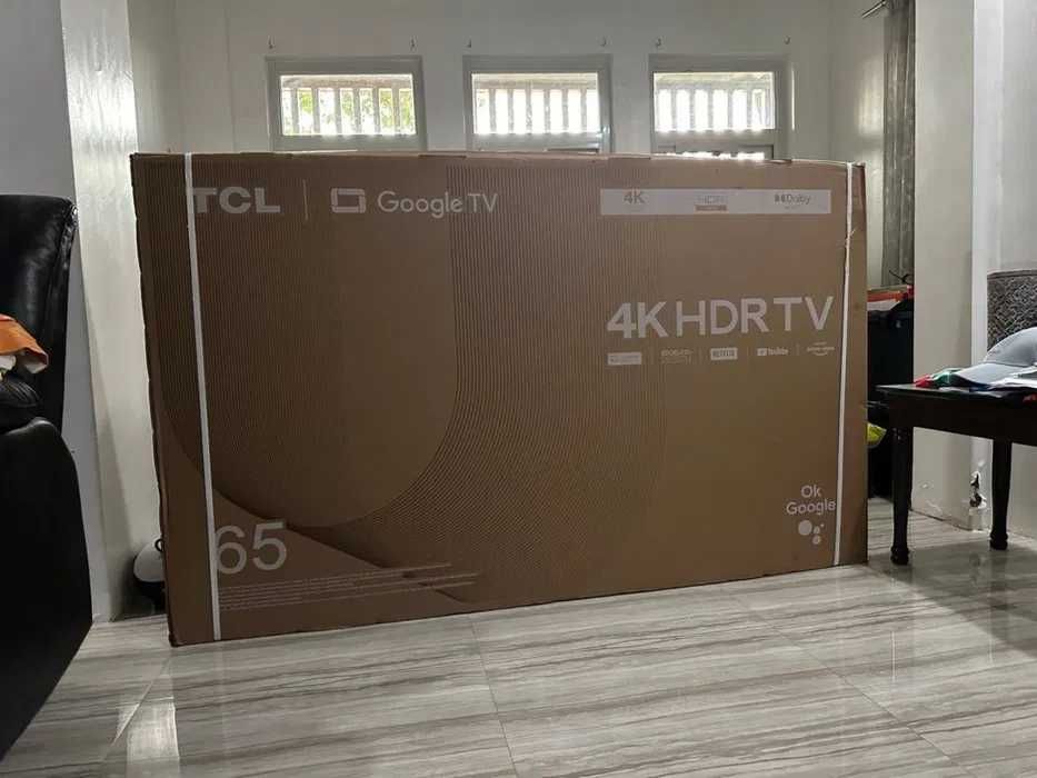 Телевизор TCL 65/75 Smart Google Tv 4K LED + кронштейн бесплатно