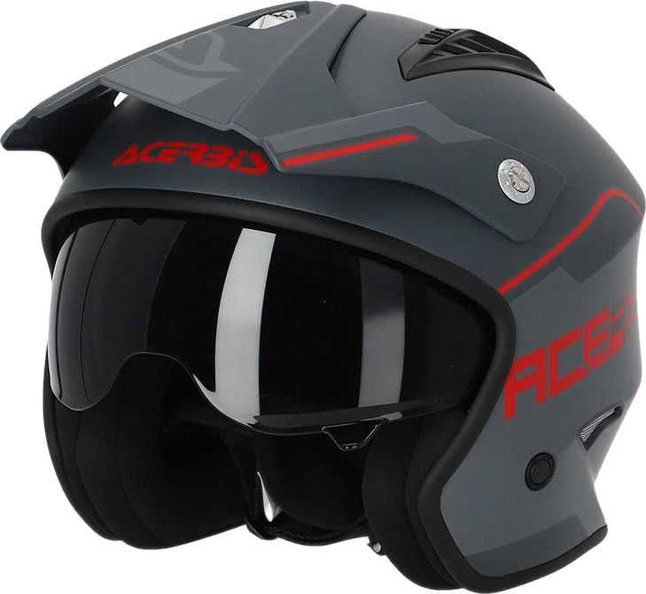 Acerbis jet aria s m l xl каска мото мотор аксербис