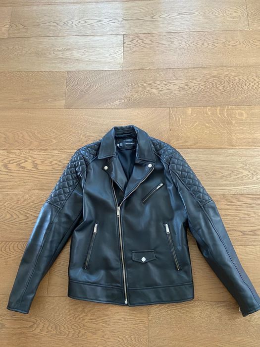 Geaca piele DSQUARED2, marime M