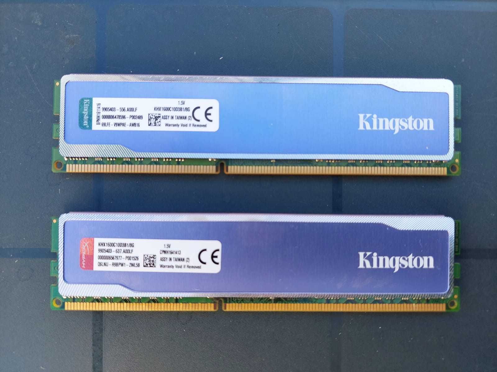 Memorie Kingstone blue 8 GB DDR3