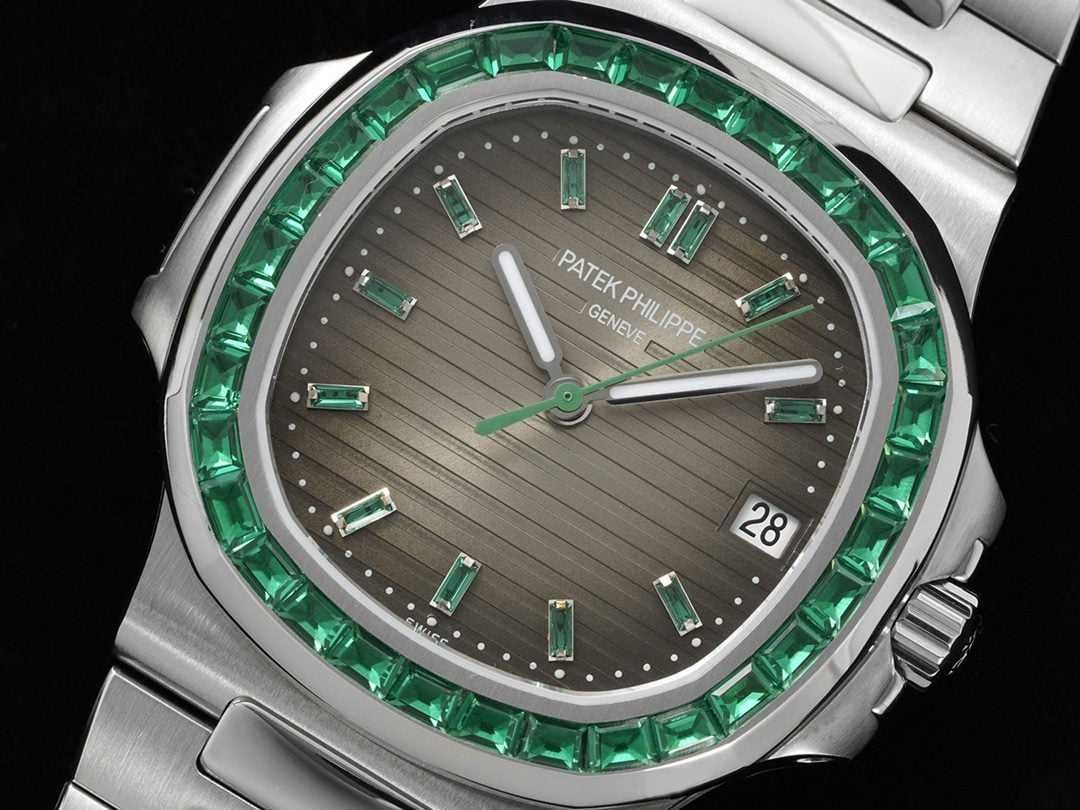 Ceas bărbătesc Patek Philippe Nautilus Ruby Bezel