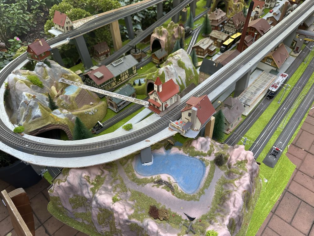 Diorama trenulet  Marklin HO