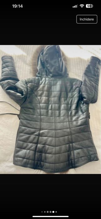 Ceaca piele cu blăniță