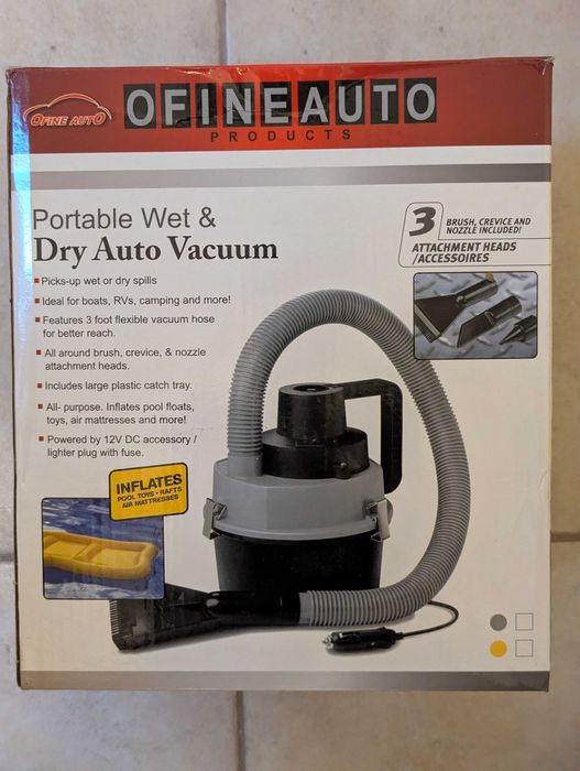 Aspirator auto / pompa saltea