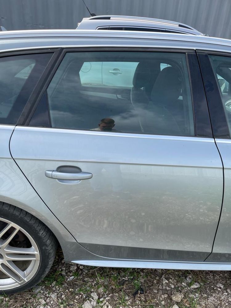 Portiera dreapta față spate Audi A4 B8 B8.5 culoare LX7V 08-2015