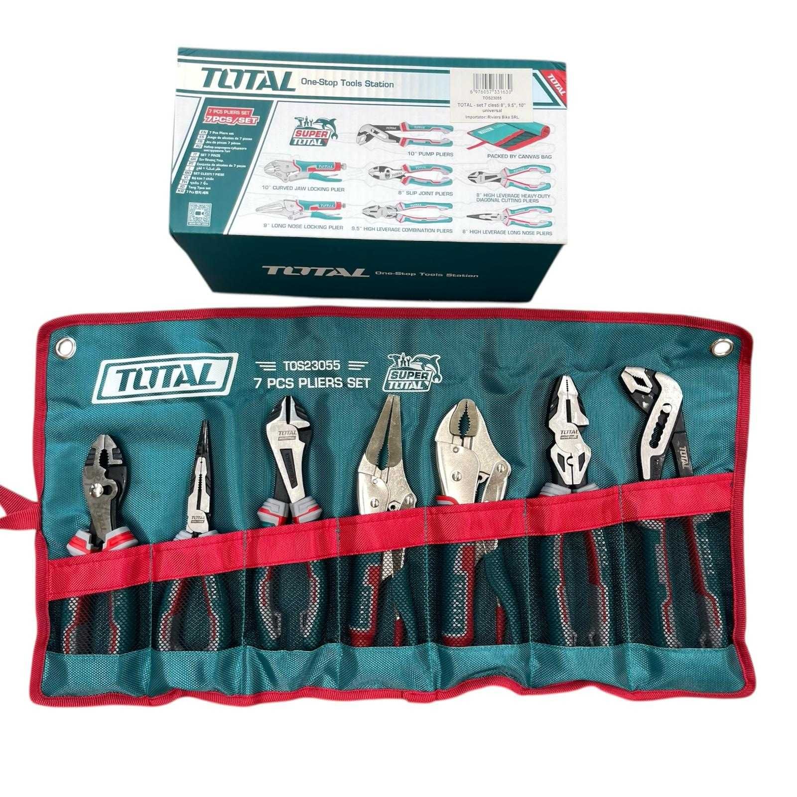 Set clesti/patenti Total industrial 7 piese modelul nou