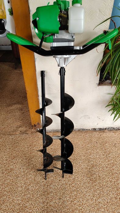 Пробивам дупки със бензинов свредел ! – идеално за: