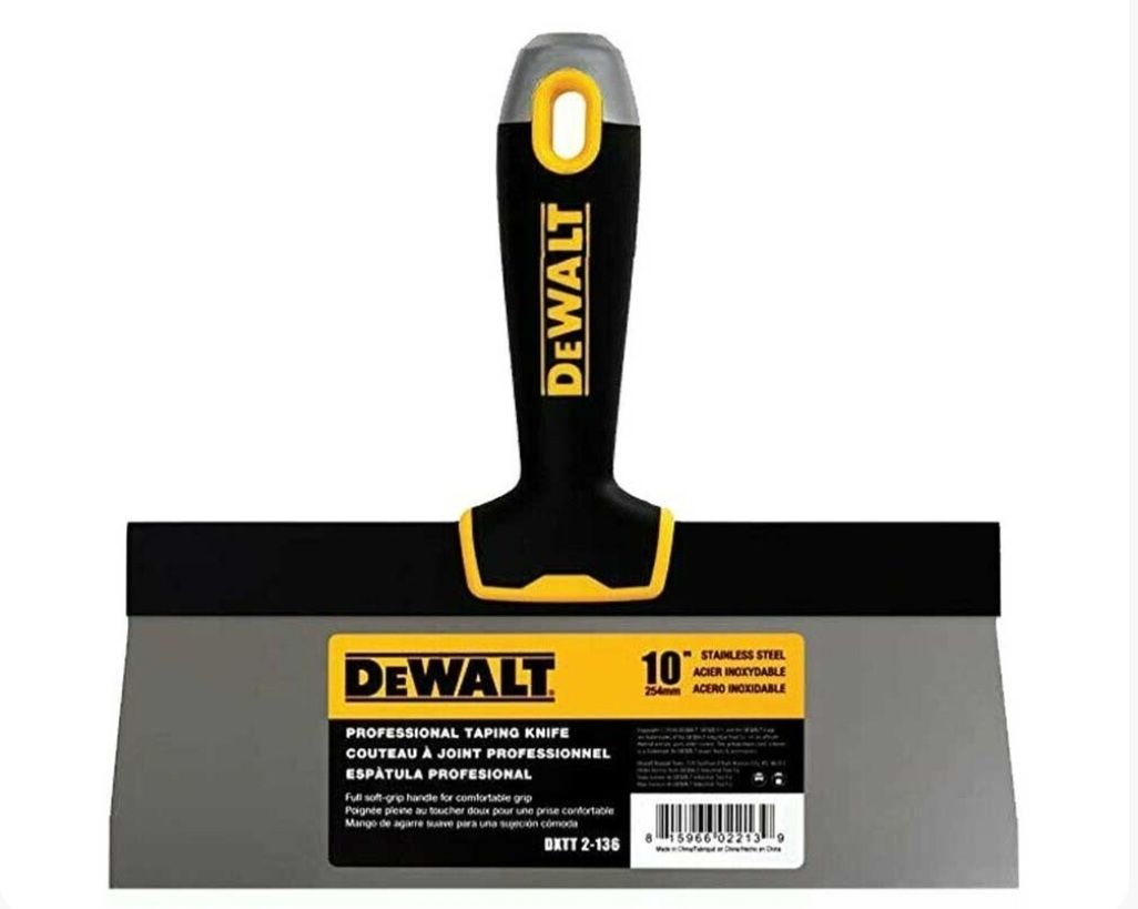 Професионална ниска шпакла Dewalt DXTT 2-136/10"/254мм