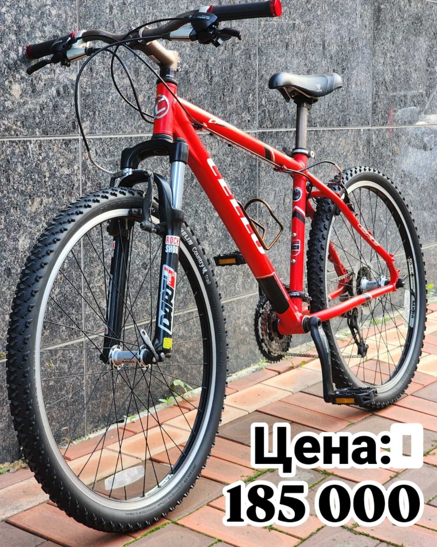 Шоссейный велосипед Fuji Roubaix 3.0. Горный велосипед: CELLO CXC2000.