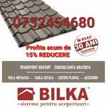 BILKA sisteme tigla metalică cu montaj inclus acoperis / meseriași