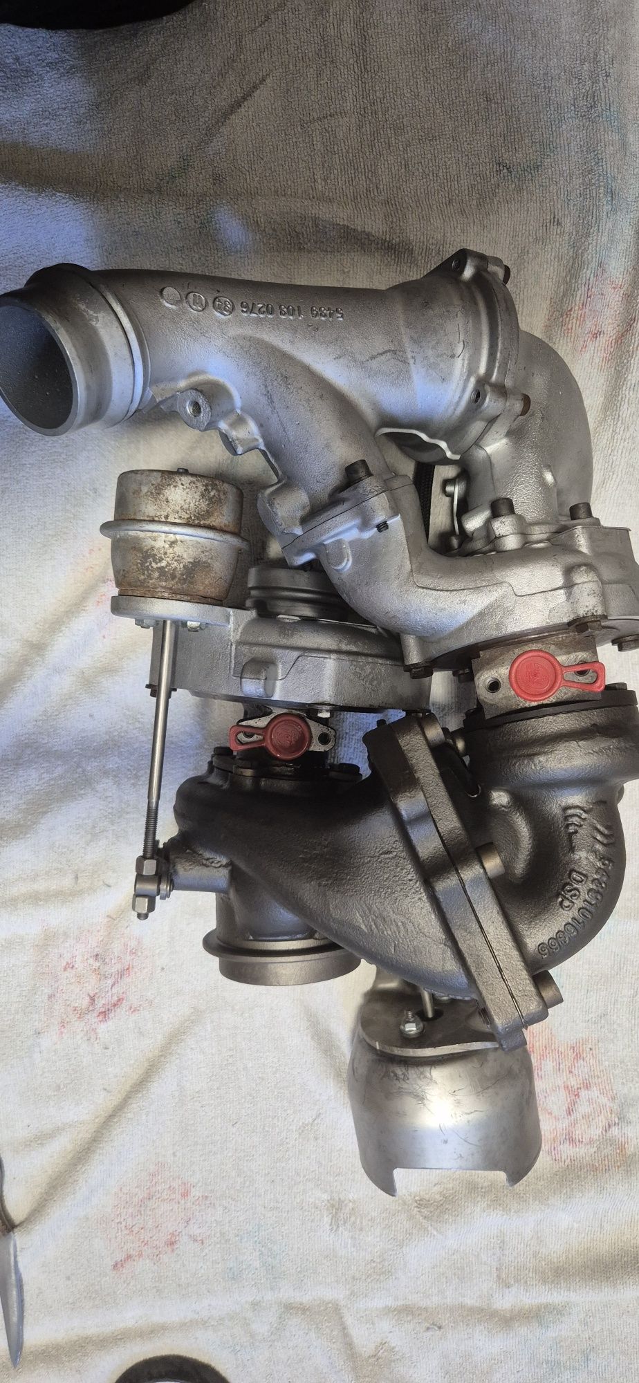 turbina dubla (biturbo) mercedes sprinter 316 an 2012 cod motor 651