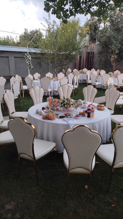 Prokat Stol Stul Pasuda Naves.Arenda Stol Stul Naves Zont Qozon Ochoq