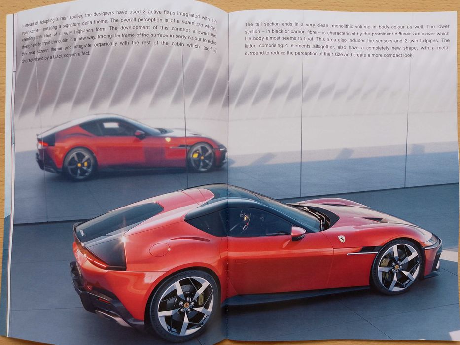 Каталог книжка брошура автомобилна литература за Ferrari 12Cilindri