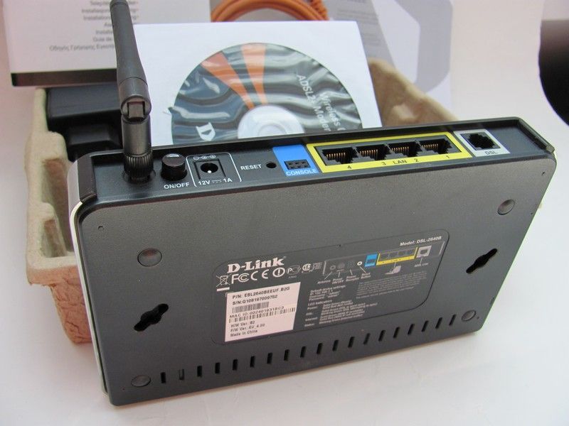 Router wireless DSL-2640B, folosit 1 luna , ca nou, oferta pret